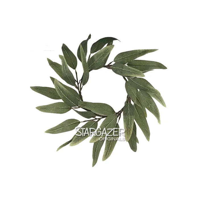 Rings Stargazer Eucalyptus Leaf Candle Ring