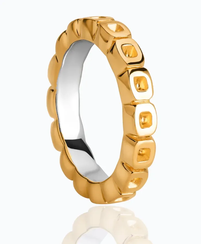 Rings Tane XOCOLATE TABLET VERMEIL RING