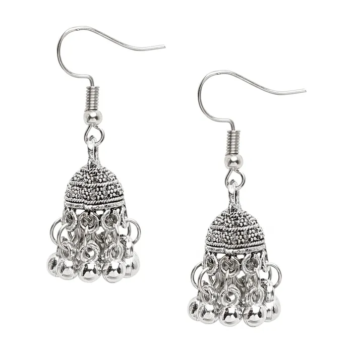 Rings Yellow Chimes Jewellery Set for Women and Girls Traditional Silver Oxidised Jewellery Set Silver Oxidized Necklace Set Birthday Gift For Girls Women Anniversary Gift for Wife Yellow Chimes