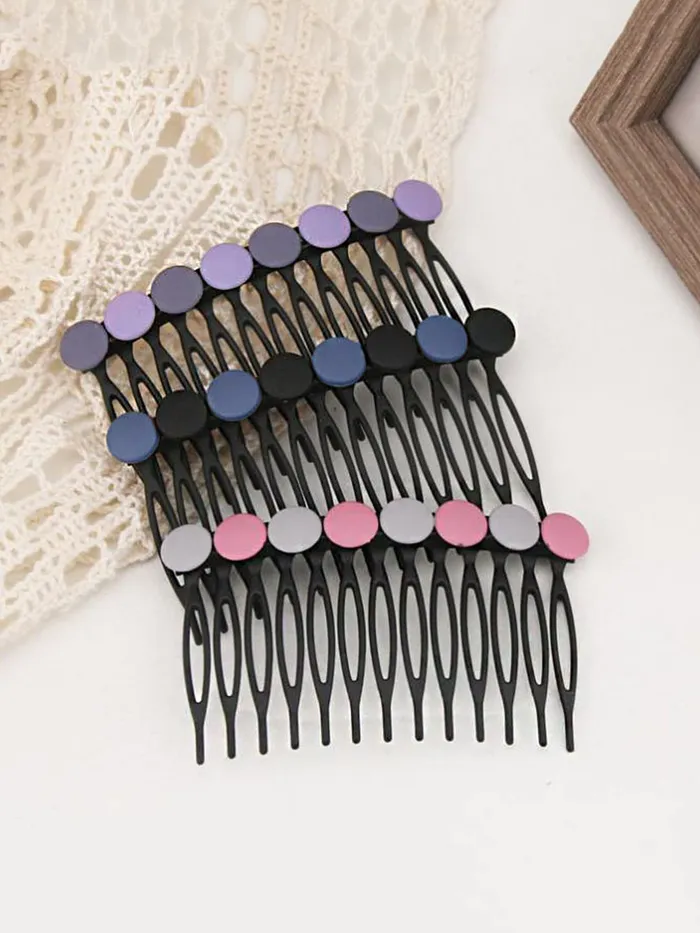 Rings Yellow Chimes Yellow Chimes Comb Pin for Women Hair Accessories for Women Western Comb Clips for Hair for Women Set of 3 Pcs Juda Pin Hair Pins for Women Side Pin Comb Pin Juda pin Accessories for Women