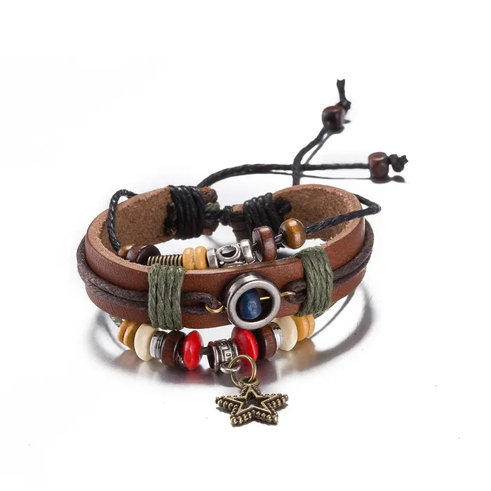 Rings Yellow Chimes Yellow Chimes Stylish Star Charm Leather Wrap Bracelet for Men and Boys Casual Wear Fashion Jewellery Rings Yellow Chimes Yellow Chimes Stylish Star Charm Leather Wrap Bracelet for Men and Boys Casual Wear Fashion Jewellery