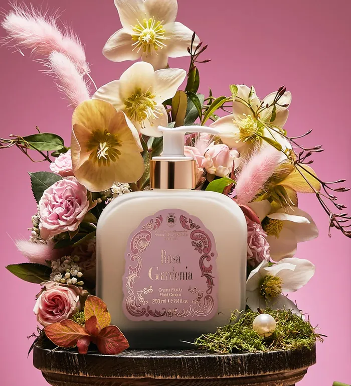 ROSA GARDENIA FLUID BODY CREAM Santa Maria Novelle Earrings