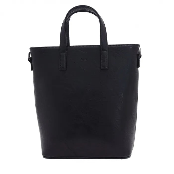 S Q Earrings Lilia 2in1 Satchel Black