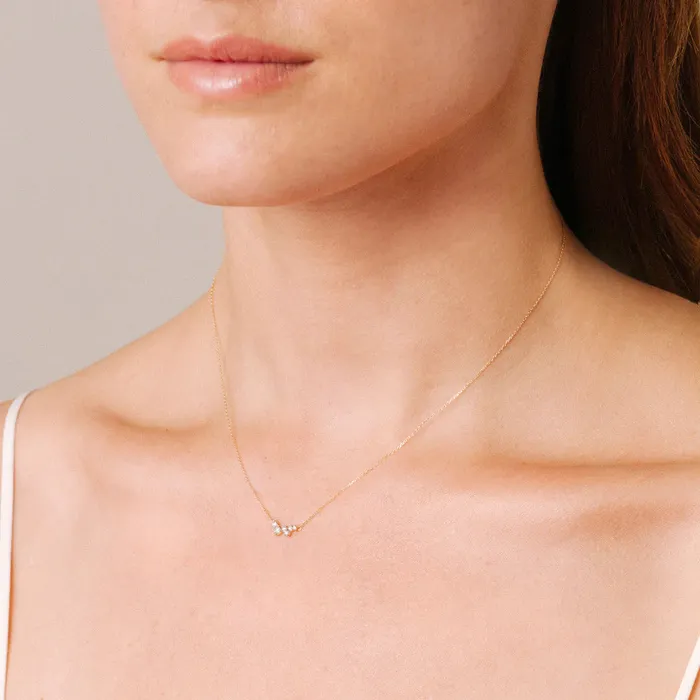 Scattered Diamond Necklace Adina Reyter Necklaces