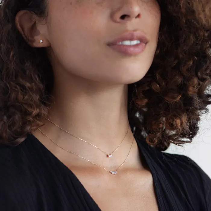 Scattered Diamond Necklace Adina Reyter Necklaces