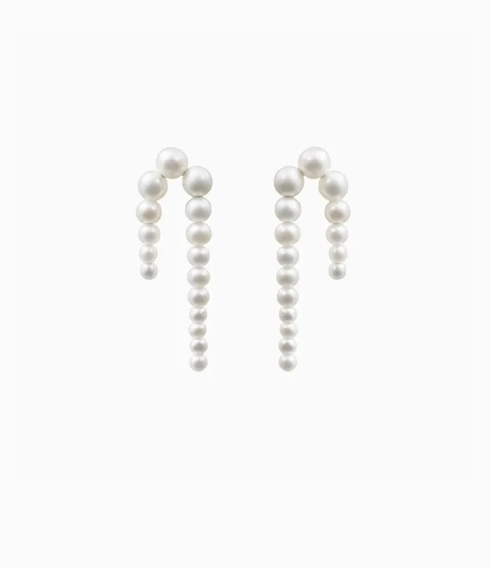 Sophie Bille Brahe Earrings Petite Perle Nuit