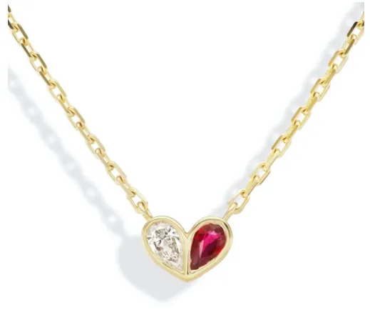 Sweetheart Necklace Gemella Jewels Necklaces