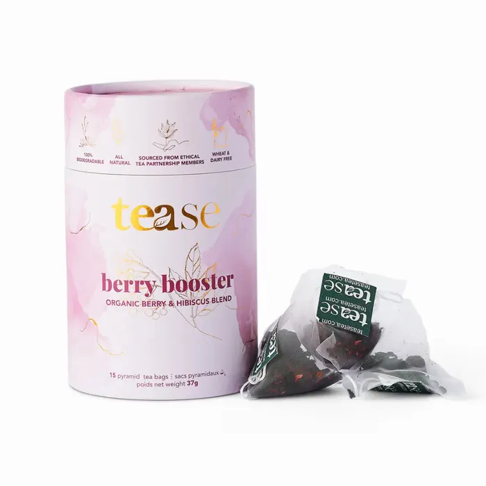 Tease Earrings Berry Booster All Natural Wellness Tea Blend