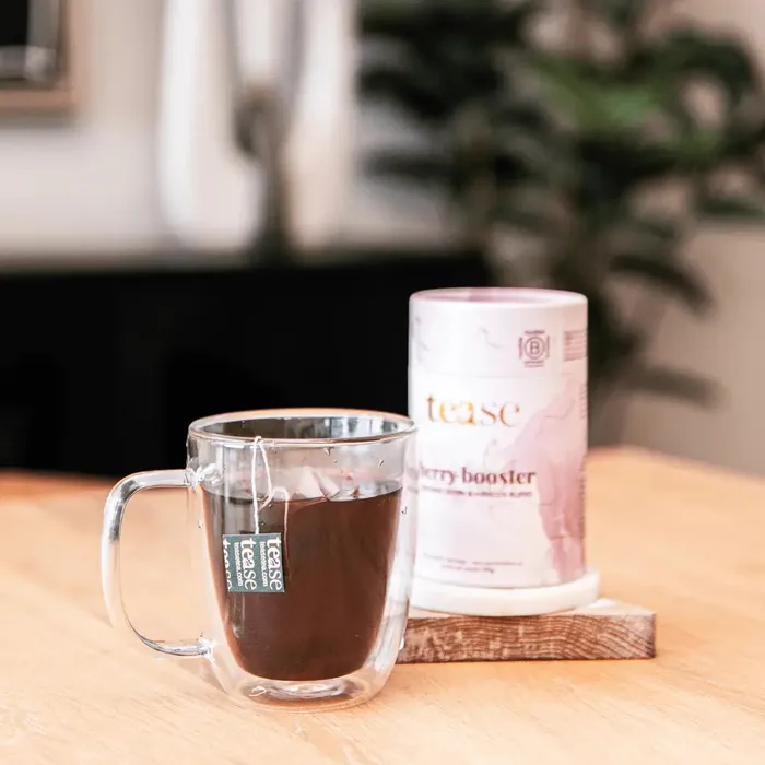 Tease Earrings Berry Booster All Natural Wellness Tea Blend