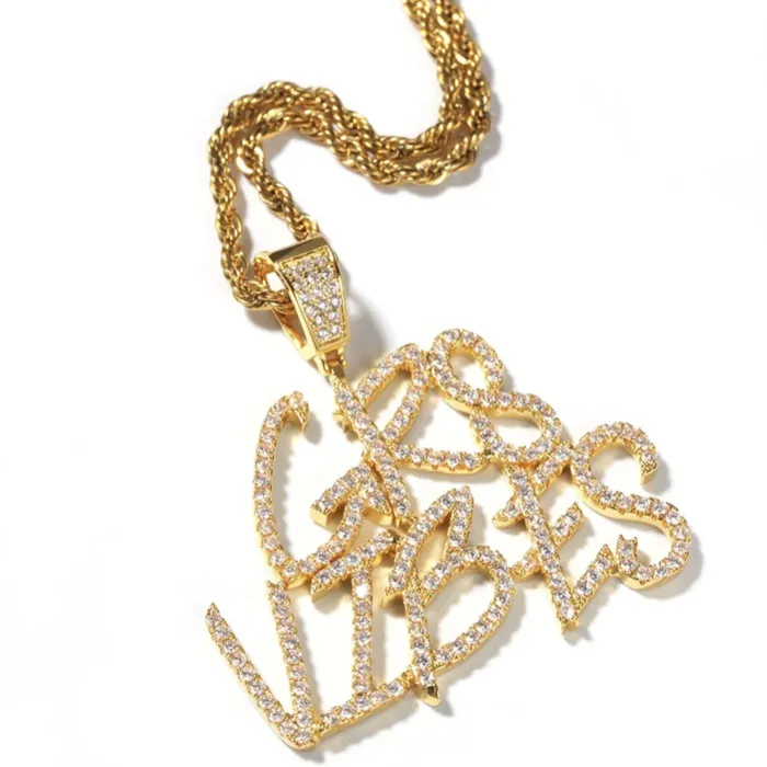 The Signature Collection Co Cursive Hip Hop Name Necklace Necklaces