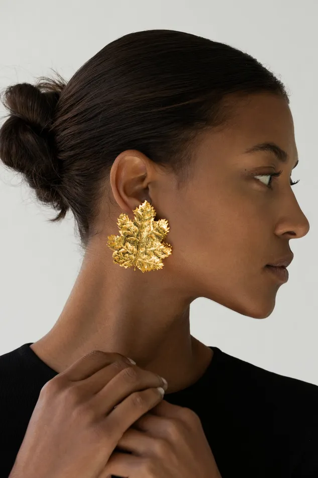 tohum Earrings Botanicals Amber Breeze Earrings