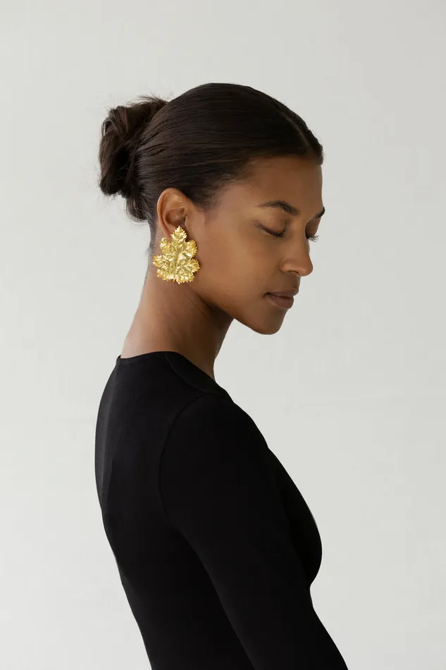 tohum Earrings Botanicals Amber Breeze Earrings