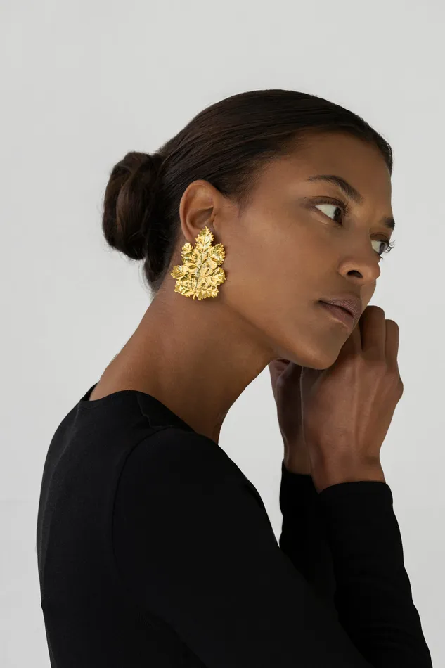 tohum Earrings Botanicals Amber Breeze Earrings