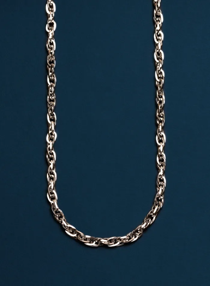 Waterproof Stainless Steel 5mm Thick Rope Chain WE ARE ALL SMITH Necklaces