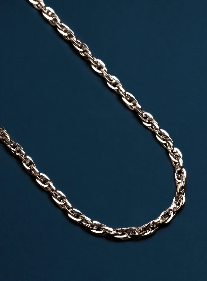 Waterproof Stainless Steel 5mm Thick Rope Chain WE ARE ALL SMITH Necklaces