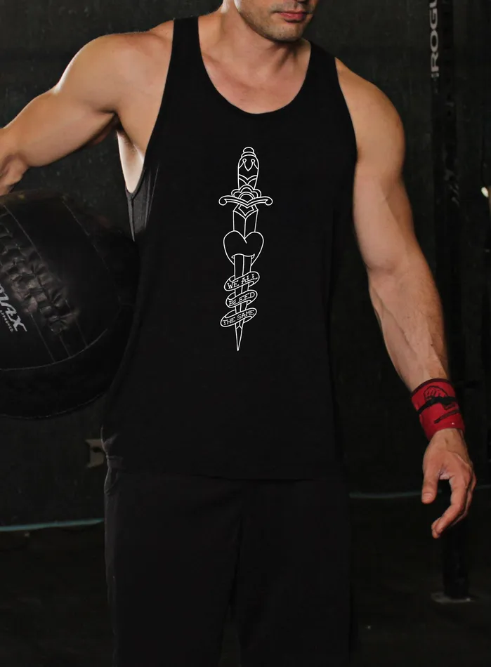 We All Bleed the Same Mens Tank Top WE ARE ALL SMITH Rings