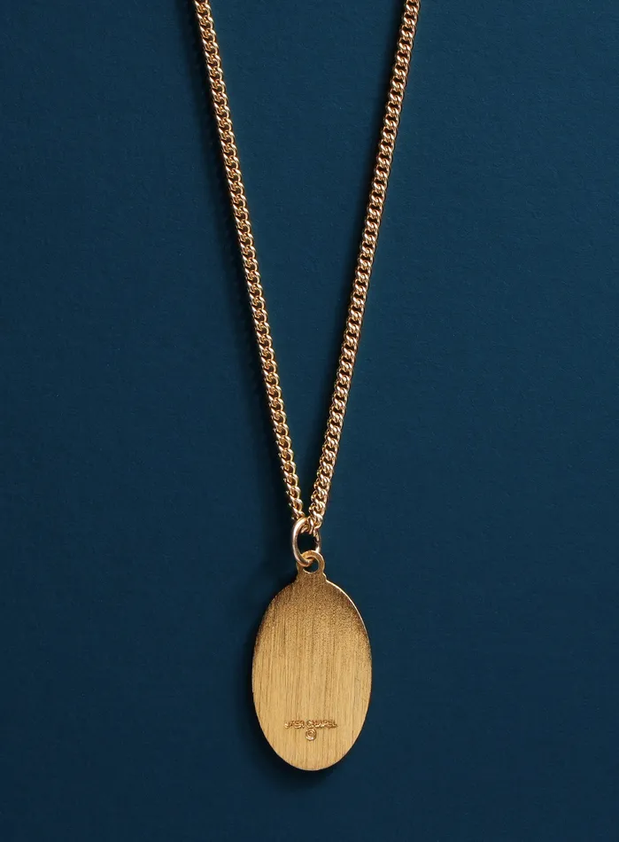 WE ARE ALL SMITH Mens Jewelry Clothing Necklaces Saint Jude Gold Medal Necklace