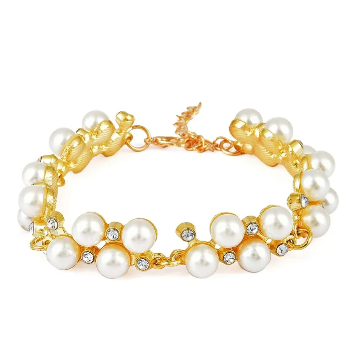 Yellow Chimes Adorable Pearl Bracelet For Women And Girls Yellow Chimes Necklaces Yellow Chimes Adorable Pearl Bracelet For Women And Girls Yellow Chimes Necklaces