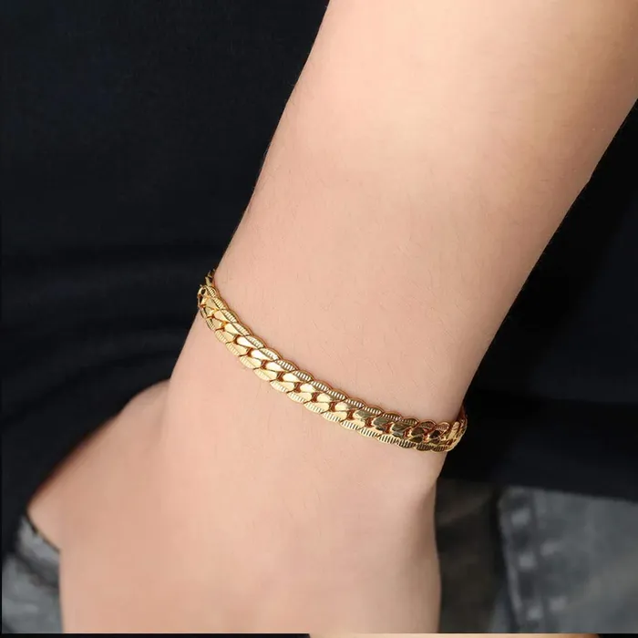 Yellow Chimes Anti Tarnish 2 yrs Color Warranty 316L Stainless Steel Gold Bracelet for Men Yellow Chimes Earrings
