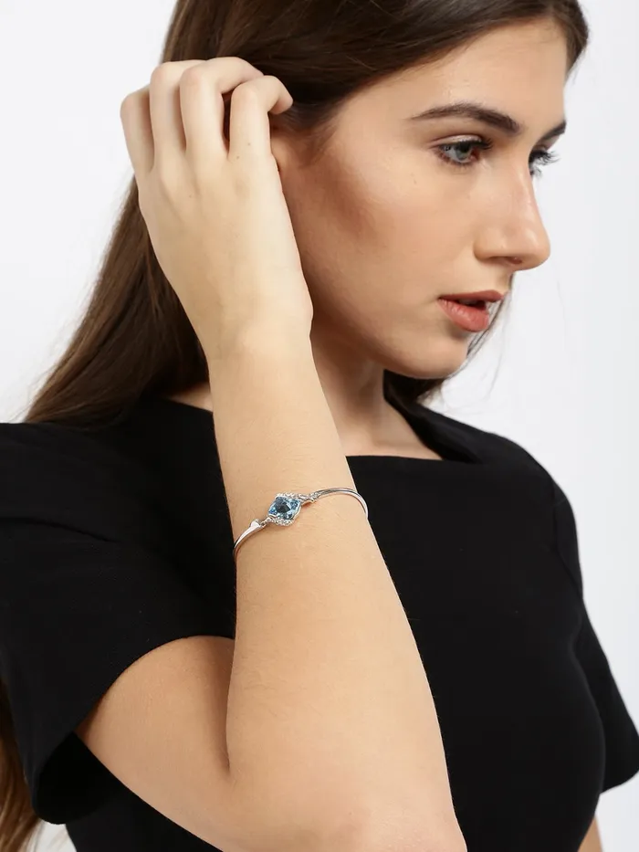 Yellow Chimes Bracelets Yellow Chimes Crystals from Swarovski Angel Guardian Blue Bracelet for Women and Girls Valentine Gift for Girls