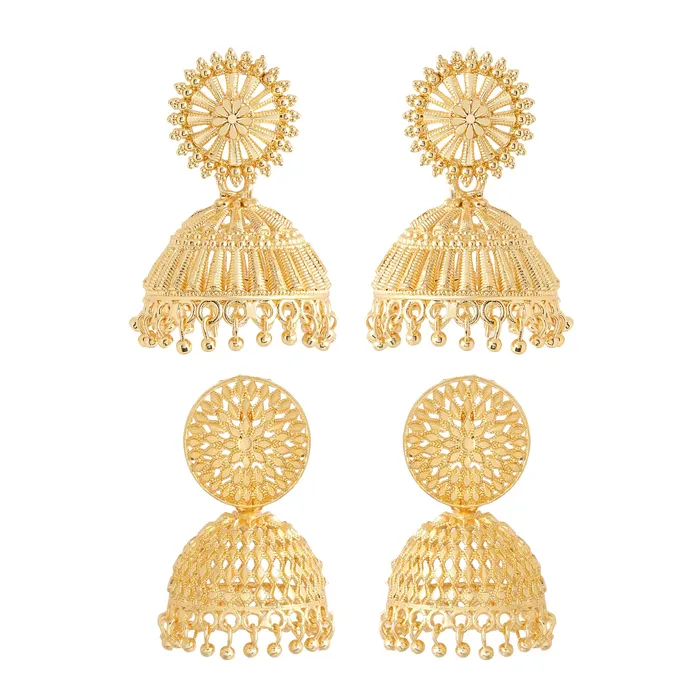 Yellow Chimes Chandbali Earrings for Women Traditional Gold Plated Chand Bali Jhumka Earrings for Women and Girls Yellow Chimes Rings Yellow Chimes Chandbali Earrings for Women Traditional Gold Plated Chand Bali Jhumka Earrings for Women and Girls Yellow Chimes Rings