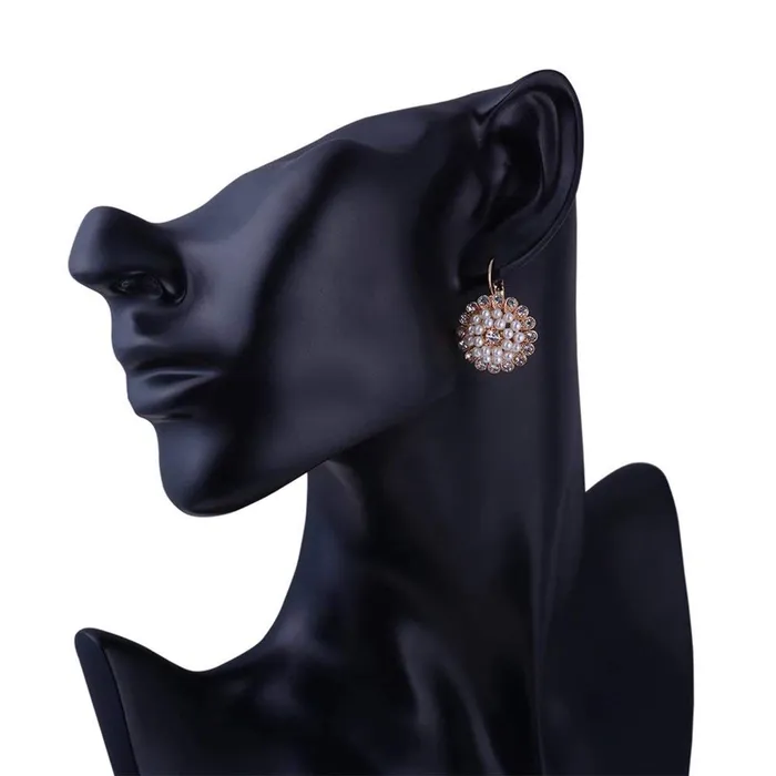 Yellow Chimes Clip On Earrings for Women Elegant Rose Gold Plated Pearl Clip On Earrings for Women and Girls Yellow Chimes Necklaces