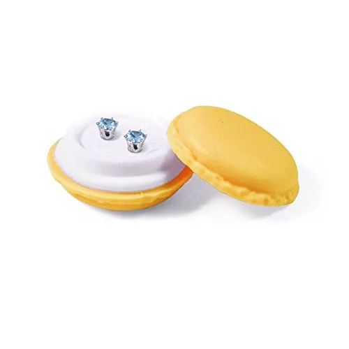 Yellow Chimes Crystal from Swarovski Stud Earrings in Macaroon Box for Women and Girls Blue Topaz Yellow Chimes Necklaces Yellow Chimes Crystal from Swarovski Stud Earrings in Macaroon Box for Women and Girls Blue Topaz Yellow Chimes Necklaces