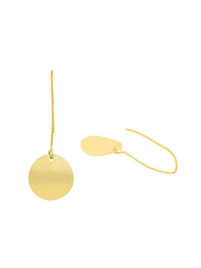Yellow Chimes Drop Earrings for Women Fashion Golden Long Earrings for Girls Long Chain Gold Plated Earrings Western Style Women Earrings Birthday Gift for Girls Anniversary Gift for Wife Yellow Chimes Necklaces