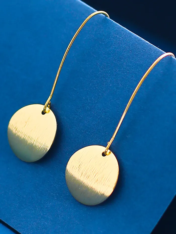 Yellow Chimes Drop Earrings for Women Fashion Golden Long Earrings for Girls Long Chain Gold Plated Earrings Western Style Women Earrings Birthday Gift for Girls Anniversary Gift for Wife Yellow Chimes Necklaces