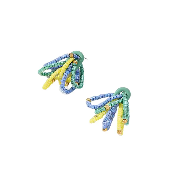 Yellow Chimes Earrings for Women and Girls Drop Earrings for WomenMulticolour Drop Earrings for GirlsBirthday Gifts for Women Anniversary Gift For Wife Yellow Chimes Earrings