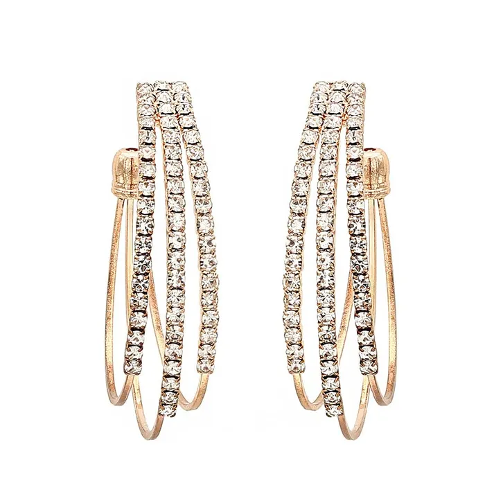 Yellow Chimes Earrings for Women and Girls Hoop Earrings for Girls Rose Gold Toned Crystal Studded Hoop Earrings Birthday Gift for girls and women Anniversary Gift for Wife Yellow Chimes Earrings Yellow Chimes Earrings for Women and Girls Hoop Earrings for Girls Rose Gold Toned Crystal Studded Hoop Earrings Birthday Gift for girls and women Anniversary Gift for Wife Yellow Chimes Earrings