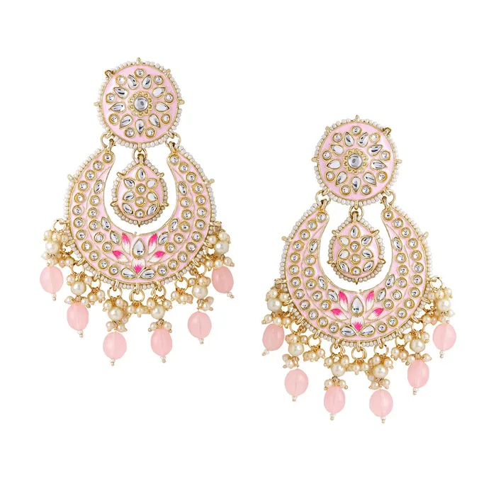 Yellow Chimes Earrings for Women and Girls Traditional Meenakari Chandbali Gold Toned Pink Meenakari Chandbali Earrings Birthday Gift for girls and women Anniversary Gift for Wife Yellow Chimes Necklaces Yellow Chimes Earrings for Women and Girls Traditional Meenakari Chandbali Gold Toned Pink Meenakari Chandbali Earrings Birthday Gift for girls and women Anniversary Gift for Wife Yellow Chimes Necklaces