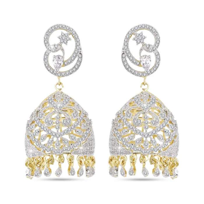 Yellow Chimes Earrings for Women Classic ADAmerican Diamond Studded Gold Plated Hand Crafted JhumkaJhumki Earrings for Women Girls Yellow Chimes Necklaces Yellow Chimes Earrings for Women Classic ADAmerican Diamond Studded Gold Plated Hand Crafted JhumkaJhumki Earrings for Women Girls Yellow Chimes Necklaces