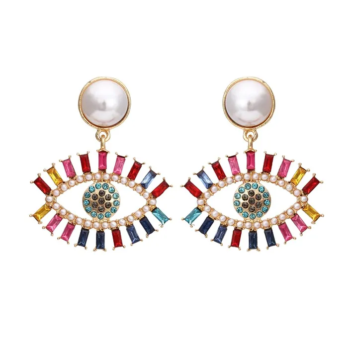 Yellow Chimes Earrings For Women Crystal Studded Evil Eye Stud Drop Earrings For Women and Girls Yellow Chimes Necklaces Yellow Chimes Earrings For Women Crystal Studded Evil Eye Stud Drop Earrings For Women and Girls Yellow Chimes Necklaces