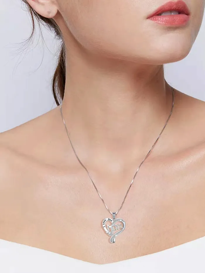 Yellow Chimes Earrings Raajsi by Yellow Chimes 925 Sterling Silver Pendant for Women and Girls Pure Silver Pendant Chain Birthday Gift for Women Mother With Certificate of Authenticity and 925 Stamp