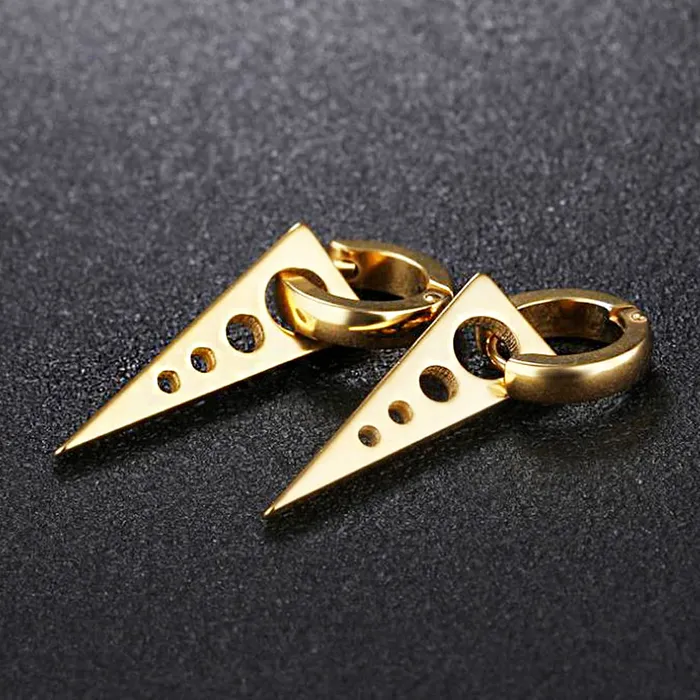 Yellow Chimes Earrings Yellow Chimes Stainless Steel Trendy Combo Hoop Earrings for Menand Boys