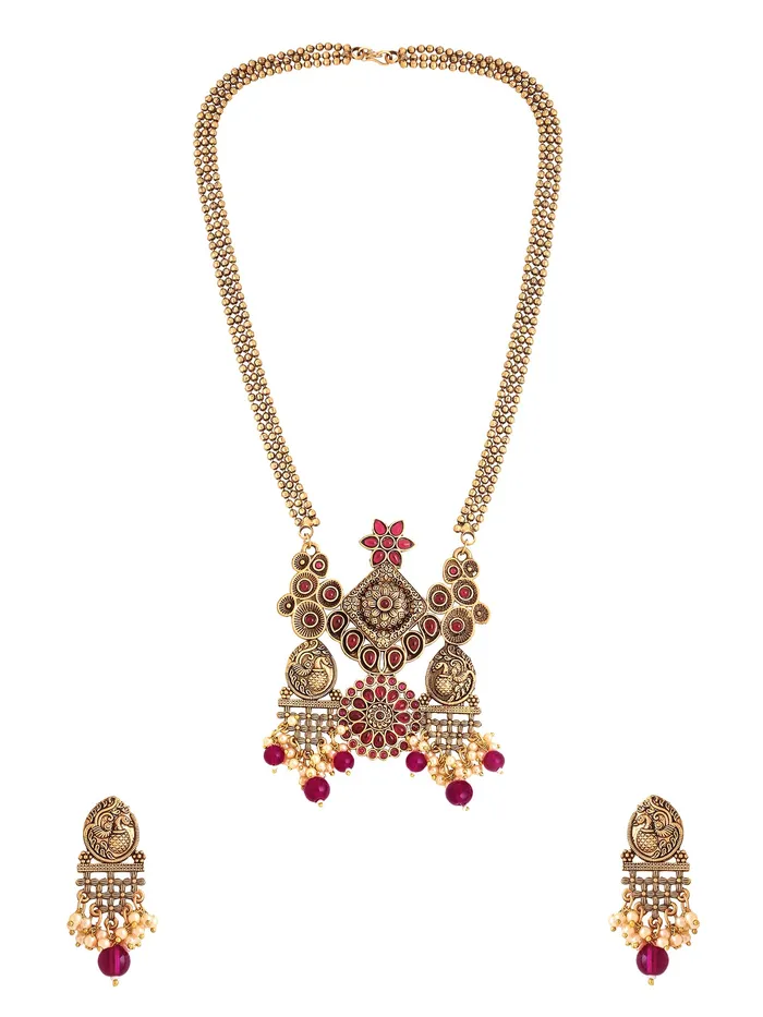 Yellow Chimes Jewellery Set For Women Red Stone Beads Necklace Set for Women Traditional Gold Plated Jewellery Set for Girls Birthday Gift for Girls Women Anniversary Gift for Wife Yellow Chimes Bracelets Yellow Chimes Jewellery Set For Women Red Stone Beads Necklace Set for Women Traditional Gold Plated Jewellery Set for Girls Birthday Gift for Girls Women Anniversary Gift for Wife Yellow Chimes Bracelets