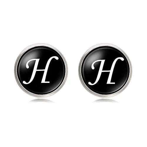 Yellow Chimes Necklaces Yellow Chimes Cufflinks for Men Alphabets Cuff links Letter H Statement Stainless Steel Cufflinks for Men and Boys Yellow Chimes Necklaces Yellow Chimes Cufflinks for Men Alphabets Cuff links Letter H Statement Stainless Steel Cufflinks for Men and Boys