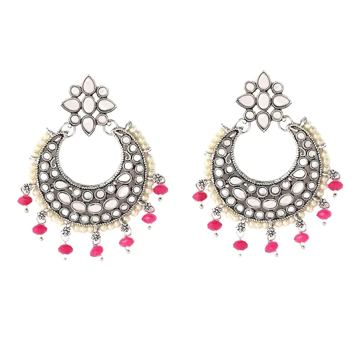 Yellow Chimes Necklaces Yellow Chimes Earrings for Women and Girls Traditional Kundan Chandbali Silver Plated Kundan Stone Chand Baliyan Earrings Birthday Gift for girls and women Anniversary Gift for Wife Yellow Chimes Necklaces Yellow Chimes Earrings for Women and Girls Traditional Kundan Chandbali Silver Plated Kundan Stone Chand Baliyan Earrings Birthday Gift for girls and women Anniversary Gift for Wife