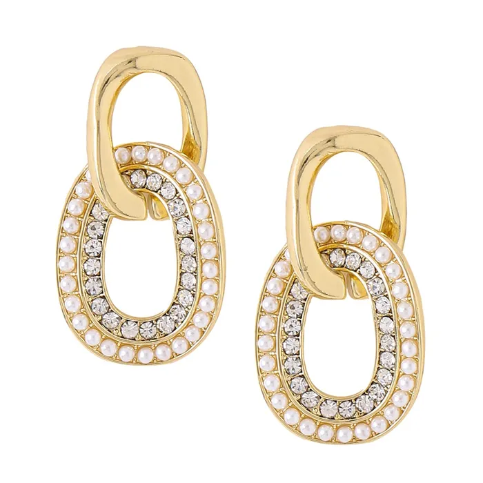 Yellow Chimes Necklaces Yellow Chimes Earrings For Women Gold Tone Crystal Studded Connected Geometrical shape Dangling Drop Earrings For Women and Girls Yellow Chimes Necklaces Yellow Chimes Earrings For Women Gold Tone Crystal Studded Connected Geometrical shape Dangling Drop Earrings For Women and Girls