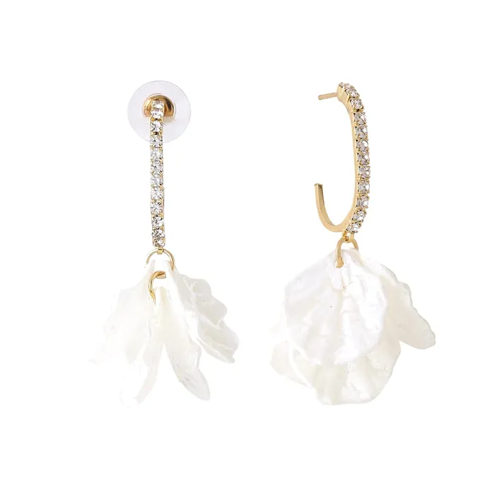 Yellow Chimes Necklaces Yellow Chimes Earrings For Women White Color Hoop Leaflets Hanging Drop Earrings For Women and Girls Yellow Chimes Necklaces Yellow Chimes Earrings For Women White Color Hoop Leaflets Hanging Drop Earrings For Women and Girls