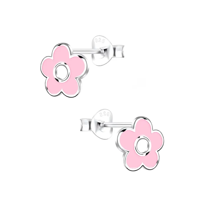 Yellow Chimes Raajsi by Yellow Chimes 925 Sterling Silver Stud Earring for Girls Kids Melbees Kids Collection Floral Stud Birthday Gift for Girls Kids With Certificate of Authenticity 6 Month Warranty Necklaces