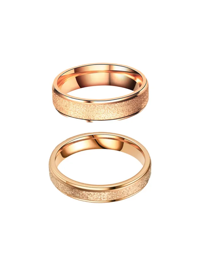 Yellow Chimes Rings for Women and Girls Rosegold Couple Rings Valentines Special Rose Gold Proposal Couple Ring for Girls Boys Birthday Gifts For Women Valentine Gift for Girls Yellow Chimes Bracelets