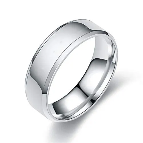 Yellow Chimes Silver Toned Ring For Men Pack of 1 Stainless Steel Band Ring Silver Band Finger Ring for Boys Ideal Gift For Men and Boys Yellow Chimes Necklaces Yellow Chimes Silver Toned Ring For Men Pack of 1 Stainless Steel Band Ring Silver Band Finger Ring for Boys Ideal Gift For Men and Boys Yellow Chimes Necklaces