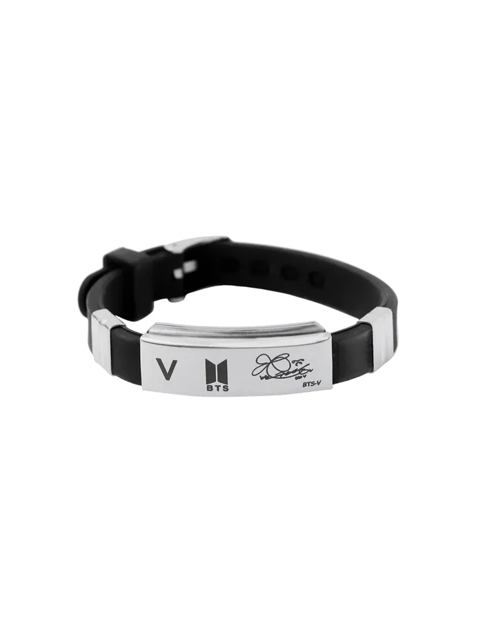 Yellow Chimes Yellow Chimes Bracelets for Girls and Boys BTS Bracelet for Girls Boys Silver Toned BTS Band Exquisite Signature VBTS Bracelets Stainless Steel Silicon Wristband Bracelet Necklaces Yellow Chimes Yellow Chimes Bracelets for Girls and Boys BTS Bracelet for Girls Boys Silver Toned BTS Band Exquisite Signature VBTS Bracelets Stainless Steel Silicon Wristband Bracelet Necklaces