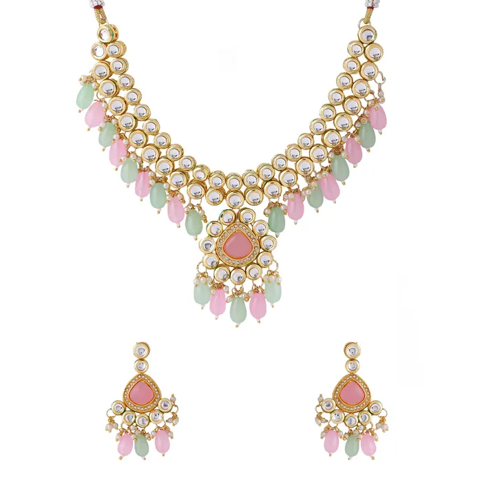 Yellow Chimes Yellow Chimes Jewellery Set for Women and Girls Kundan Necklace Set Gold Plated White Pearl Drop Kundan Choker Necklace Set Birthday Gift for girls and women Anniversary Gift for Wife Earrings Yellow Chimes Yellow Chimes Jewellery Set for Women and Girls Kundan Necklace Set Gold Plated White Pearl Drop Kundan Choker Necklace Set Birthday Gift for girls and women Anniversary Gift for Wife Earrings
