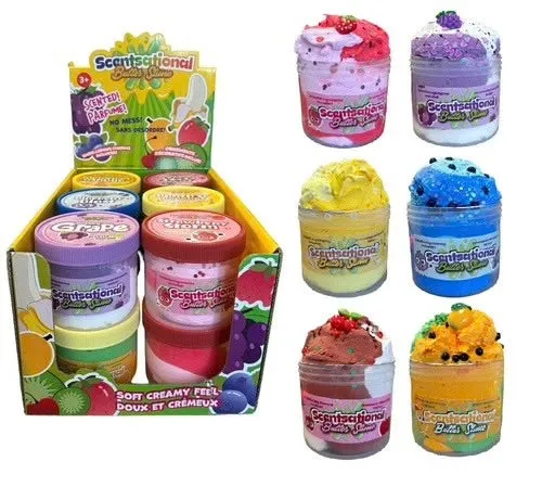 Zibbers Earrings Sensational Butter Slime Fruit