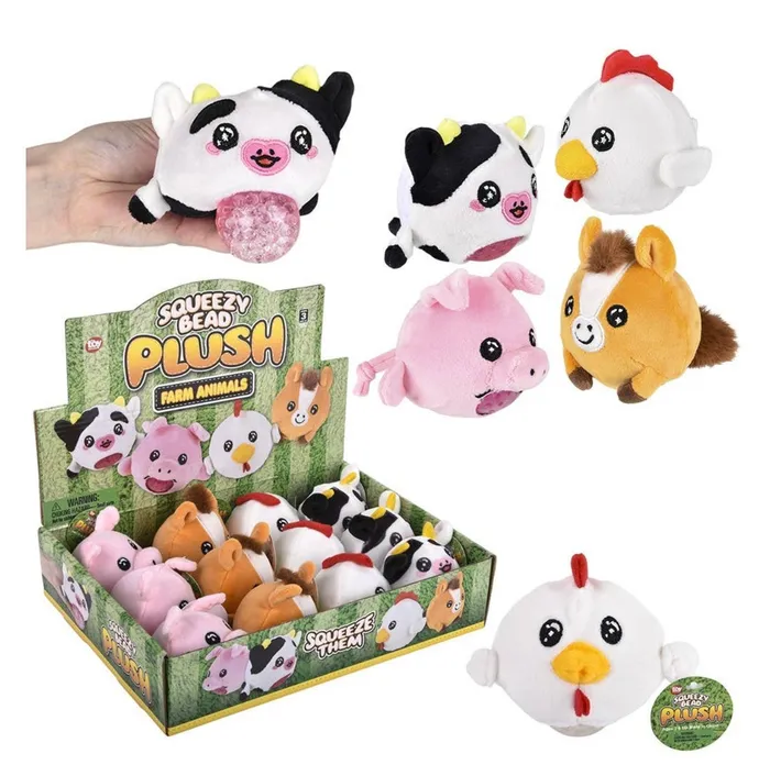 Zibbers Earrings Squish Farm Plush 4